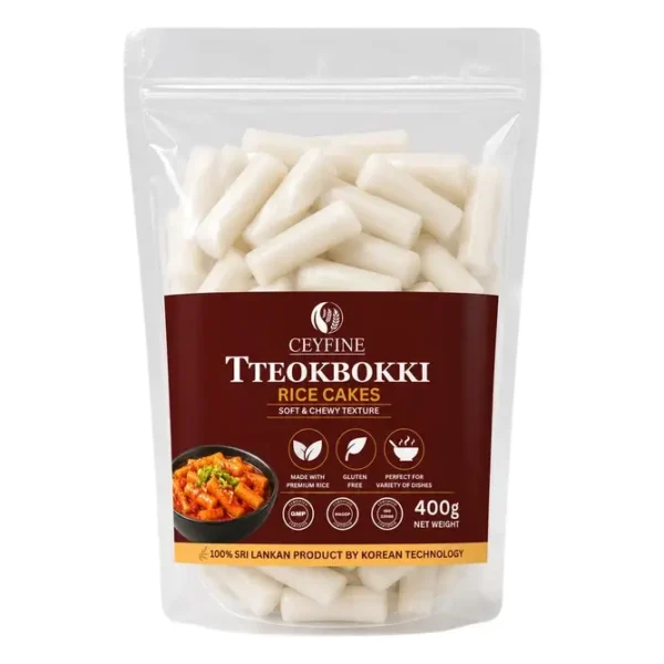Ceyfine Tteokbokki Rice Cakes – 400g